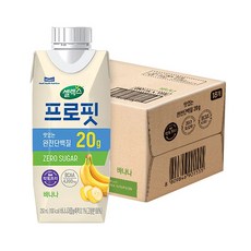 셀렉스 프로핏 완전단백질 바나나 드링크, 18개, 250ml