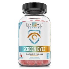 ZHOU NUTRITION 葉黃素軟糖 熱帶水果口味, 1罐, 60顆