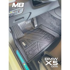 T.C車用品 BMW 2019年後 G05 X5 M8 TPE 3D立體汽車腳踏墊, 全套腳踏墊 (不含後廂),2019年後 X5 G05