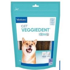 Virbac C.E.T. VEGGIEDENT FR3SH 潔齒嚼片 M, 350g, 1個, M-5包/組