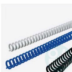 위블리 제본스프링 8mm 50개입 흰색