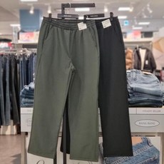 뱅뱅 HC21 공용 베이직 기모 이지핏 밴딩팬츠 NPL810 (S42549882) 211920