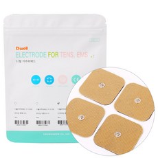 디웰 저주파패드 BT-5500 똑딱이타입 중형 1조 4개입, 4개