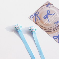 퍼플리 귀여운 캐릭터 유아동용 마스크 스트랩