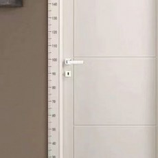 키재기 접착식 스티커 벽부착 신장 측정 눈금 성장 기록 포스터 타입 홈 인테리어, 1개