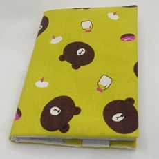 布藝書套 防窺書皮 可調節 常見書本尺寸 書衣b5 書衣布藝書 衣a4, 1個