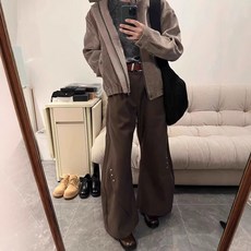 【垂感幽靈彎刀】西褲 西裝褲 闊腿褲 直筒褲 休閒褲 垂墜感 寬鬆高腰 美式cleanfit 男女同款 小眾設計