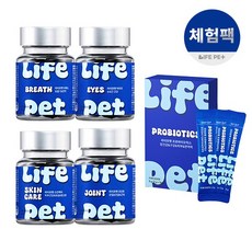 [체험팩] 라이프펫 강아지 애견 종합 영양제 샘플 5종(택1), 1개