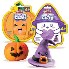 플레이도우 향 에어드라이 클레이 24팩 할로윈 번들 보라색 포도 12개 주황색 호박 12개 선물 가방 속 선물 미술 용품 어린이를 위한 미술 및 공예 공예 용품, 플레이도우 향 에어드라이 클레이, 24팩 할로윈 번들,