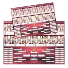 기타 2026 북중미 월드컵 대진표 세트 (A3 A2 총 2매), 북엔 편집부, 북엔(BOOK&_), 없음