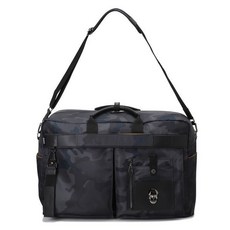 高爾夫手提包：迷彩骷髏頭防水衣物包，多層收納設計，時尚便攜，球場個性之選, 迷彩, 1個