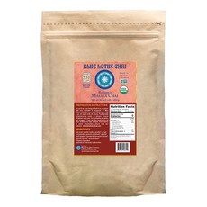 블루 로터스 차이 - 루이보스 마살라 차이 - 530잔 제조 Blue Lotus Chai - Rooibos Masala Chai - Makes 530 Cups - 1 Pound B, N/A, 1파운드(1팩), 1개, 454g, 530