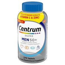 센트룸 실버 멘 50+ 멀티비타민 타블렛, 275정, 1개