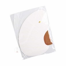 MN 꾸미기용 조개부채 21x28cm 1개입 전통