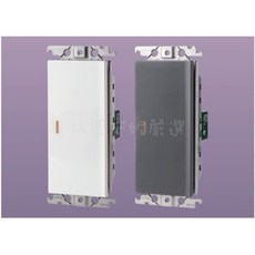 國際牌RISNA 開關 220V (附發票) - 簡約設計 輕鬆安裝, 1個, WTRF7152W-1開白色
