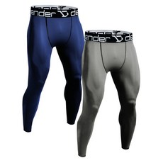 2장세트 디펜더 기능성 기모 스포츠 트레이닝 언더레이어 내의 9부 긴바지 HP-GYNV_M