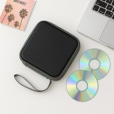 제임스마켓 스마트 하드 CD케이스 48장 블랙 대용량CD케이스