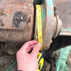 도장 굴삭기 부품 로더 분해 필요 없는 이동식 버킷 샤프트 O-링 버킷 핀 먼지 링 버킷 내마모성 먼지 링, 12 perimeter41-42, 1개