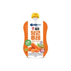 베베쿡 처음먹는 제주 당근 평창 감자 퓨레, 1개, 80g