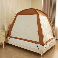 퍼블릭스테이션 난방 실내 침대 사각 방한 텐트