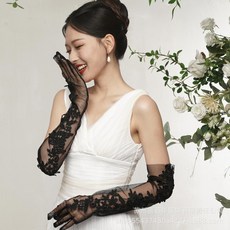 蘇州喜百年服飾有限公司 新娘婚紗過肘長手套