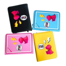 용용 보관앨범 띠부띠부씰 360장(수납가능) 속지20장포함 스티커북, 용용(블랙)M