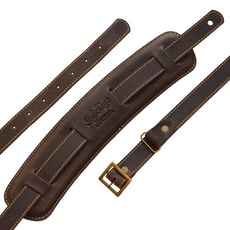HipStrap 1950系列 皮製吉他背帶 復古深棕色, 1個