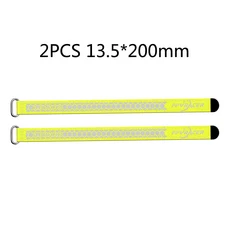 2PCS FPVRACER 케블라 봉합사 및 폴리 에스터 300D RC 배터리 스트랩 금속 버클 FPV 레이싱 프리 스타일 장, 02 2PCS 13.5x200mm