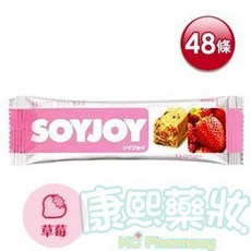 SOYJOY 大豆水果營養棒-草莓口味(48條), 1個