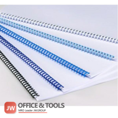 컬러 코일링 제본링 제본 스프링 부속 3대1 12mm 1kg, 옵션:흰색, 1개