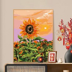 Art Boy 프리미엄 유화 DIY 금전수 그리기, 1개, C 타입