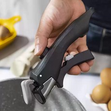 可拆卸把手 防燙不沾鍋具, 1個, 升級⭐黑色