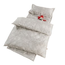 絲薇諾 MIT 60支LF天絲萊賽爾冬夏兩用兒童睡袋(動物啾啾)-可機洗書包型幼兒園睡袋, 動物啾啾