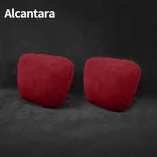 모든 피아트 머리 받침 자동차 목 베 경추 쿠션 액세서리, 08 2 big red