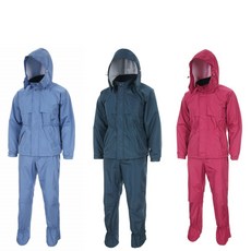 [다모아안전] 도롱이 신형 다용도 오토바이 등산 우의 AJ-20081, 곤색