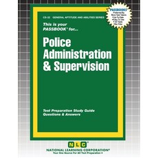 (英文圖書)Police Administration & Supervision 平裝版, National Learning Corp, 英文