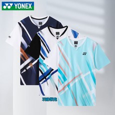 短袖羽球衣訓練比賽套裝：速乾透氣跑步運動服，情侶款多色可選, 深藍女上衣,2XL, 1個