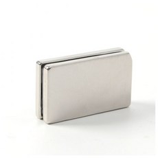 [몬스터킹] 초강력 네오디뮴 사각 자석 2개입(48x27x4.5mm) 강력자석, [몬스터킹] 초강력 네오디뮴 사각 자석 2개입(48x2