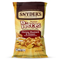 Snyder's of Hanover Honey Mustard and Onion Pretzel Pieces 11.25oz (5 pack), 1개, 318g