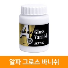 알파색채 그로스바니쉬 아크릴물감 보조제, 250ml, 1개