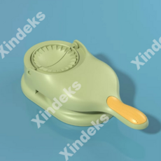 가정용 수동 만두피 만두 만드는 기계 만두 빚는 도구 추석 명절, 아보카도그린, 기본 모델명/품번