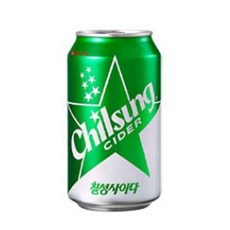 [롯데칠성] 칠성사이다, 350ml, 96개