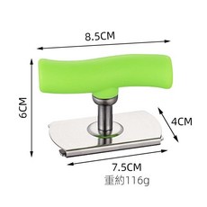 限時 不銹鋼省力擰蓋神器 開罐器 玻璃罐頭開蓋神器 開擰瓶蓋器 旋蓋器, 1個, 省力開蓋器[1個綠色]