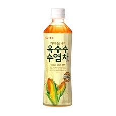 롯데칠성음료 가벼운 매력 옥수수 수염차, 500ml, 24개