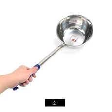 업소용 대형 스텐 멀티볼 롱수 국자 소, 1개