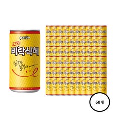 팔도 밥알없는 비락 식혜, 175ml, 60개