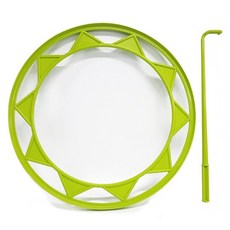 (국산) 인체무해 PP 안전 굴렁쇠 1SET-민속놀이 전통놀이 학교 체육 어린이집 다용도 놀이활용