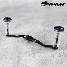 씨호크 BDAc 베이트릴 튜닝 더블핸들 초경량 AL 시마노 다이와 호환, 120mm S-A1 블랙/다크건스모크(고급형), 블랙/다크건스모크(고급형), 1개