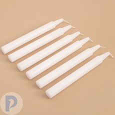 플로럴 디자인 양초 세트 6개입 기도초 기둥양초 대형양초