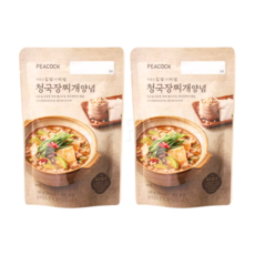 피코크 청국장찌개 양념, 2개, 150g